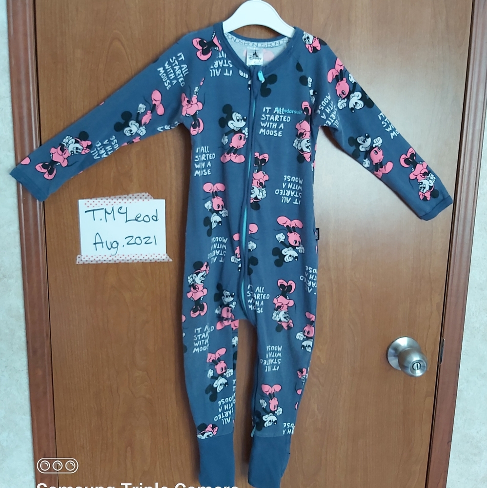 Minnie & Mickey mouse wondersuit